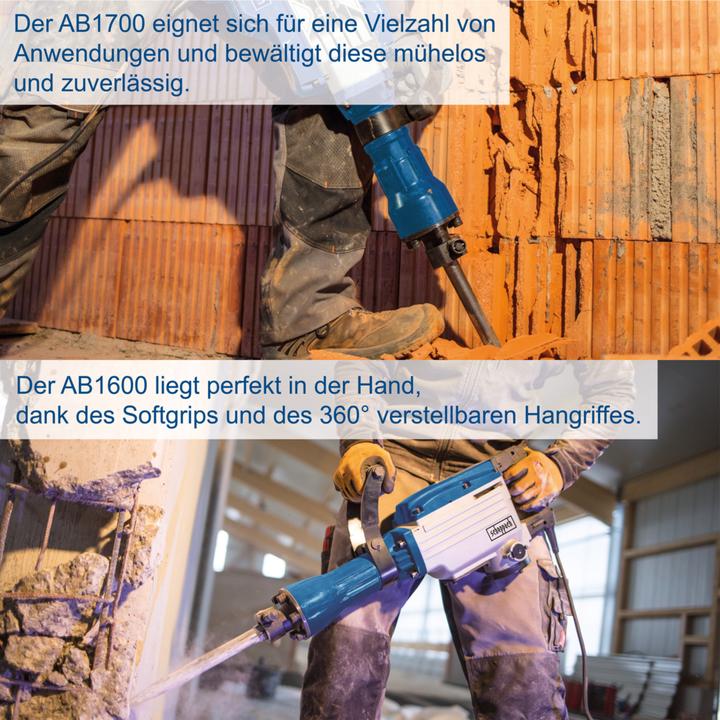 Actual product image Scheppach AB1700 Demolition Hammer (Electrical connection)