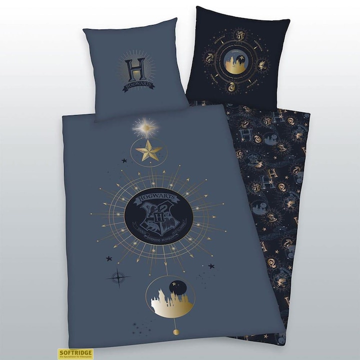 Image du produit Herding Harry Potter parure de lit Poudlard 135 x 200 cm / 80 x 80 cm