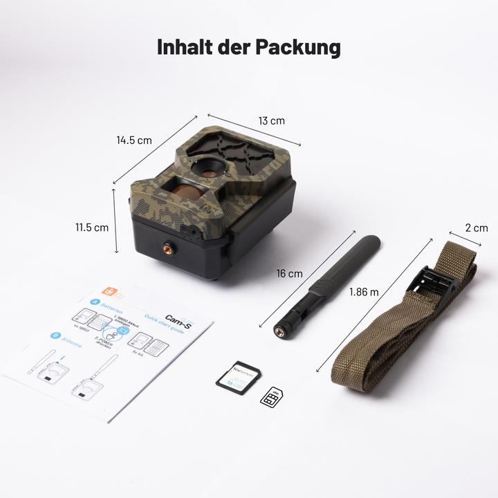 Image du produit ICUserver ICU CLOM Cam-S Wildkamera Tarn-Grün