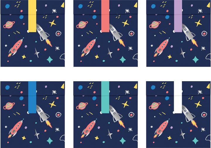 Image du produit Partydeco Espace (6x)