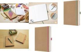 Image du produit Jolie Carnet de notes (A5, Blanc, Couverture rigide)