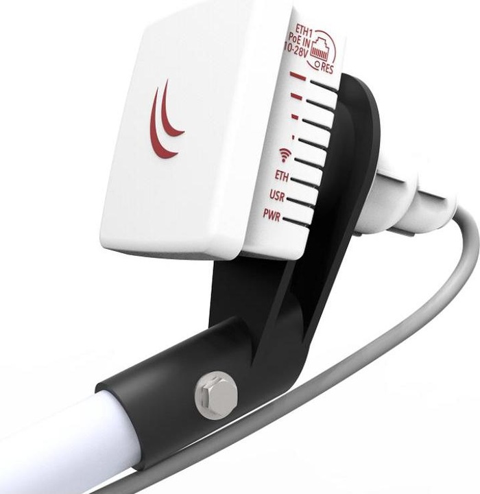 Produktbild MikroTik RBLDF-2nD - QCA9533 - 650 MHz - 64 MB - 16 MB - Gleichstrom - PoE - 7 W (Antennenadapter)