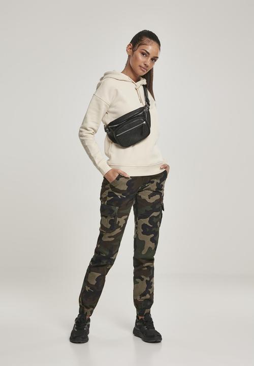 Actual product image Urban Classics Ladies High Waist Camo Cargo Pants (31)