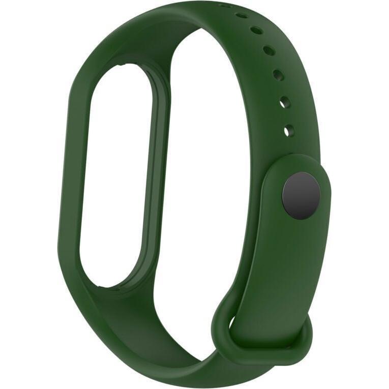 Thumbnail - Strap-it Silikonarmband (Silikon, Mi Band 7), Uhrenarmband, Grün