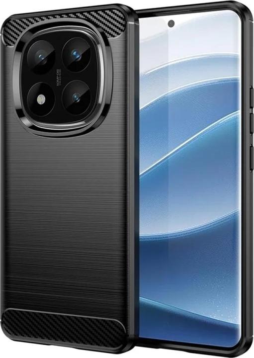 Immagine prodotto Screenguard Hülle Carbon Brushed Soft TPU (Xiaomi Redmi Note 14 Pro+ 5G)