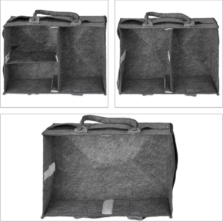 Produktbild Relaxdays Baby-Windel-Caddy (1 x, 33 x 23 x 34 cm)