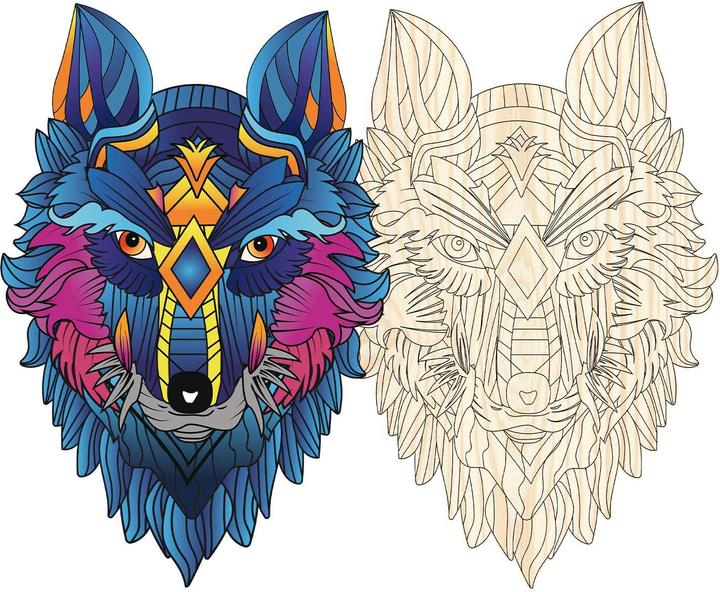 Produktbild Philos Artefakt Holzpuzzle in Katze (160 Teile)