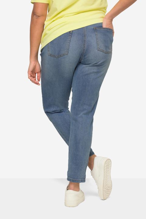 Actual product image Angel of Style Wide Leg 5-Pocket Boyfriend Jeans (52)