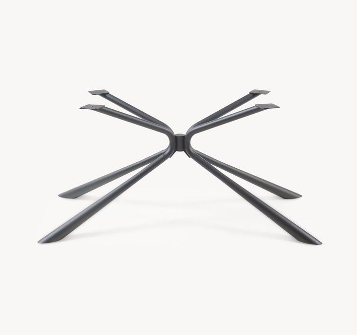 Actual product image En.Casa Tischgestell Havosanlurg Stahl 160x70x72 cm Schwarz