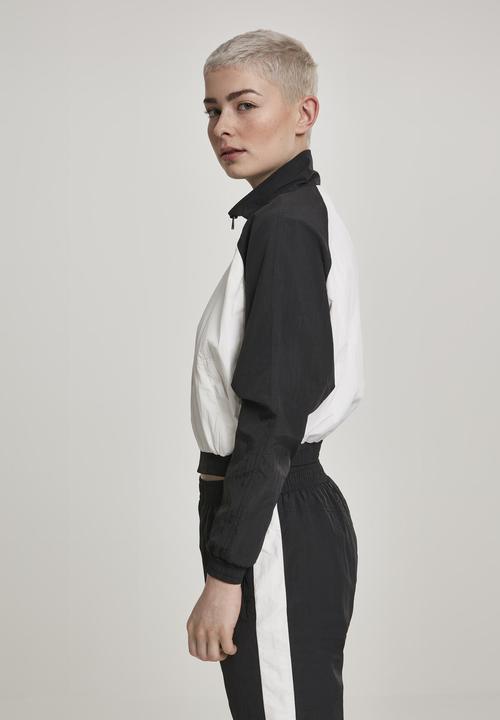Actual product image Urban Classics Ladies Short Raglan Crinkle Batwing Jacket (M)
