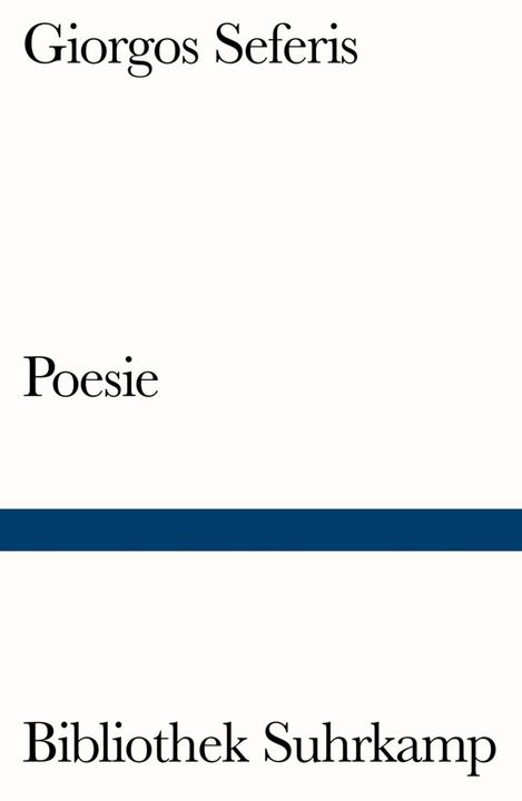 Produktbild Poesie (Deutsch, Giorgos Seferis, 2016)