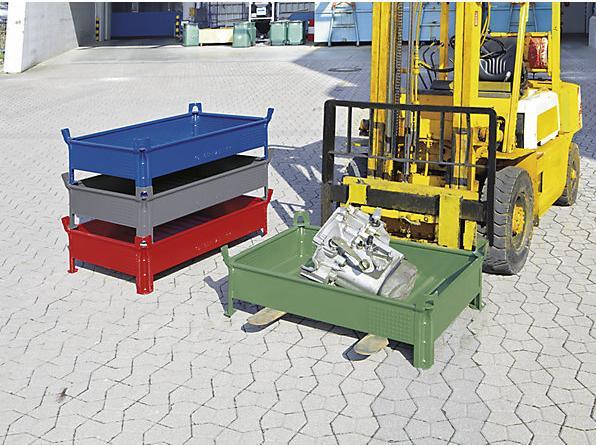 Actual product image Heson-Werk Sheet steel stacking container