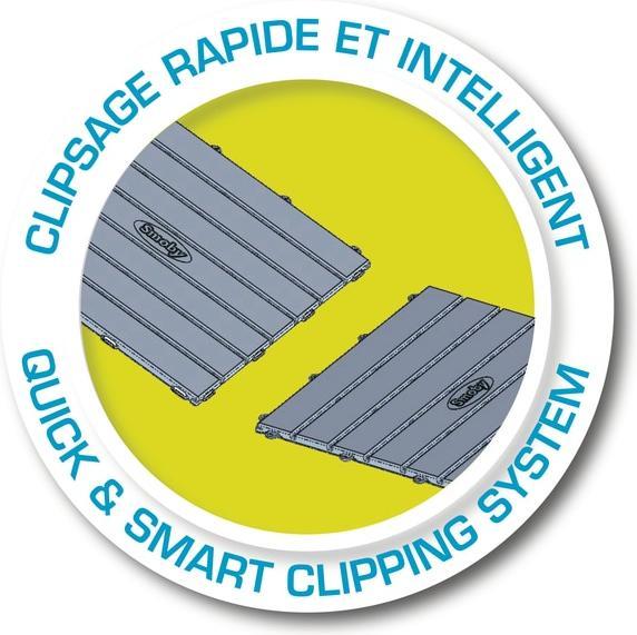 Actual product image Smoby Base plate set with click system