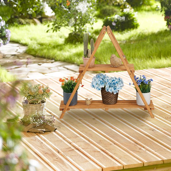 Produktbild Relaxdays Blumentreppe