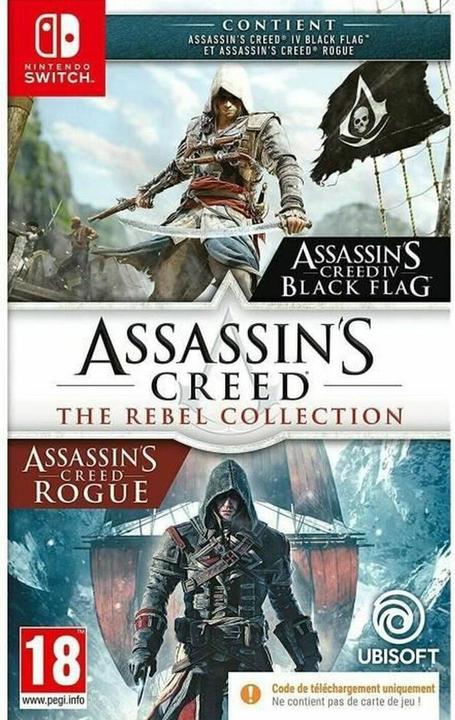 Produktbild Ubisoft Assassin's Creed : The Rebel Collection - Code in a Box (Switch, FR)