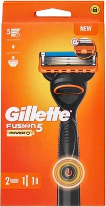 Gillette Fusion 5 Power Shaver with 2 Chargers 1pc