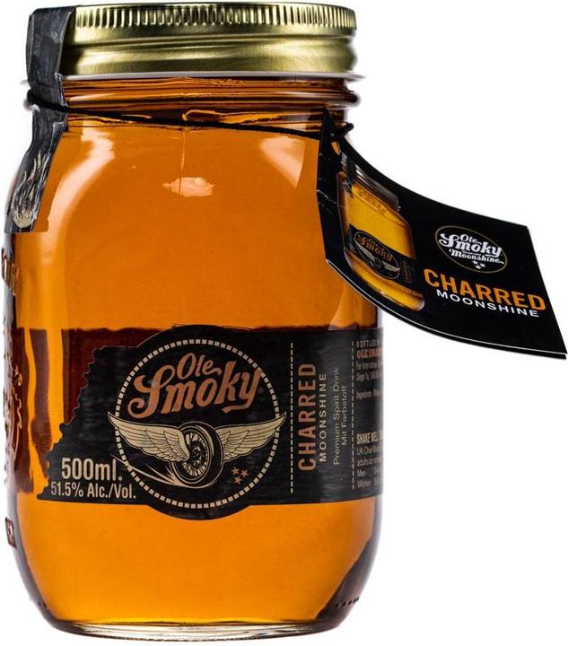 Image du produit Ole Smoky Whisky Charred Moonshine (Gnôle, 1 x 50 cl)