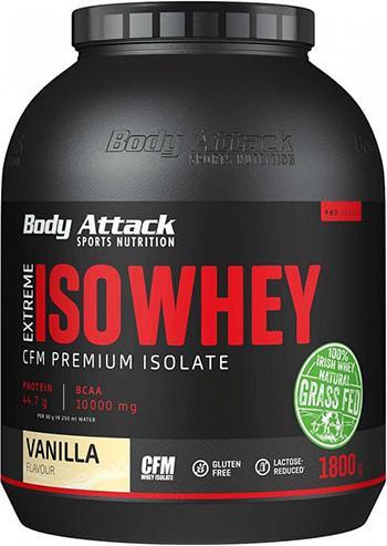 Image du produit Body Attack Extreme Iso Whey Professional (boîte de 1800g) (Cookies and Cream, 1 pcs, 1800 g)
