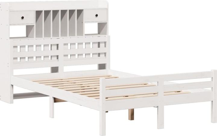 Image du produit vidaXL Bett mit Regal (150 x 200 cm)
