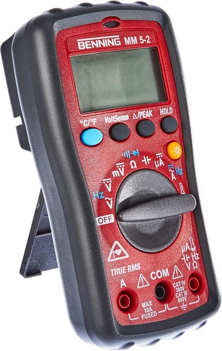 Produktbild Benning Hand-Multimeter digital MM 5-2 (CAT III 600V, CAT IV 300V)