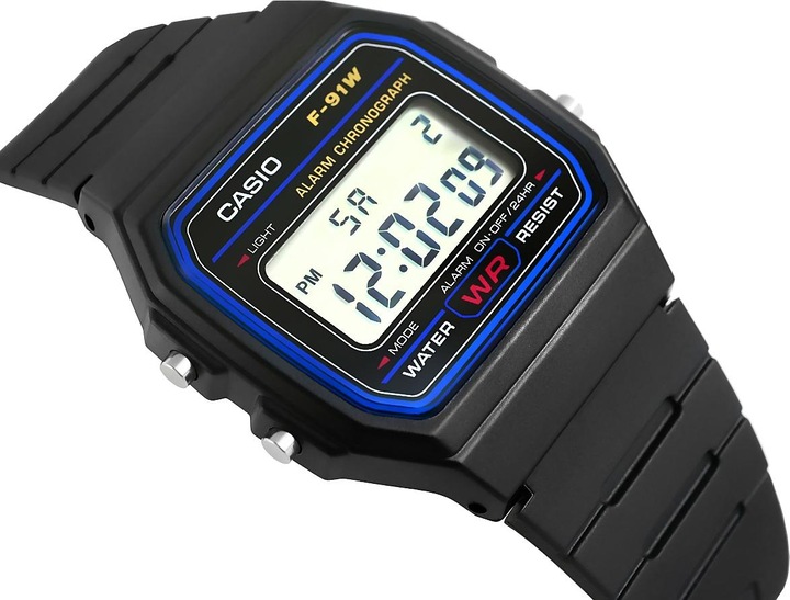 Produktbild Casio Classic - F-91W-1YER (Digitaluhr, 38.20 mm)