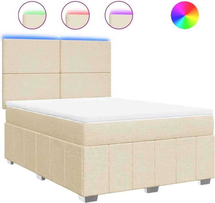 Produktbild vidaXL Boxspringbett (140 x 190 cm)