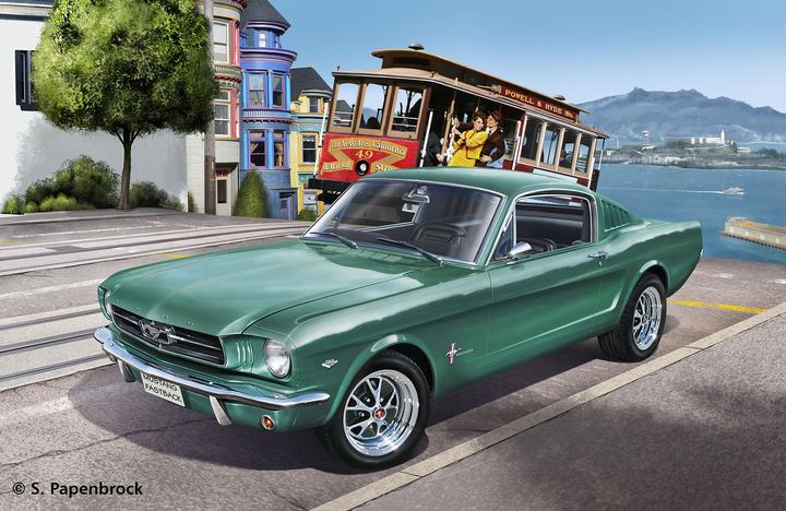 Actual product image Revell Model Set 1965 Ford Mustang 2+2 Fastback