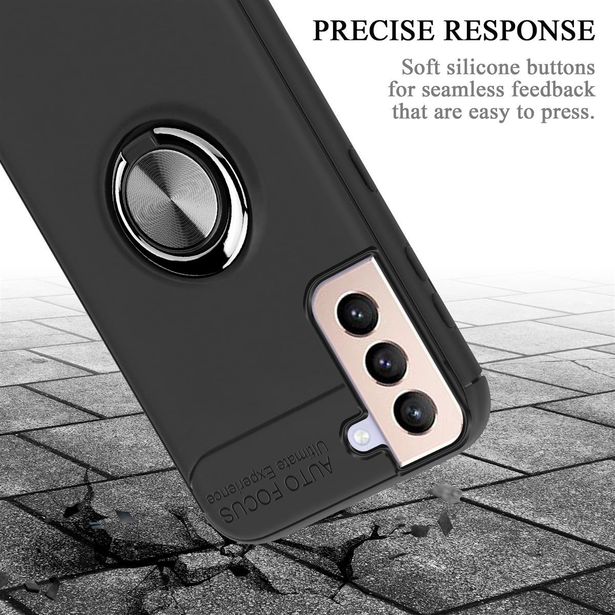 Thumbnail - Cadorabo TPU Auto Fokus Cover (Samsung Galaxy S21+), Smartphone Hülle, Schwarz