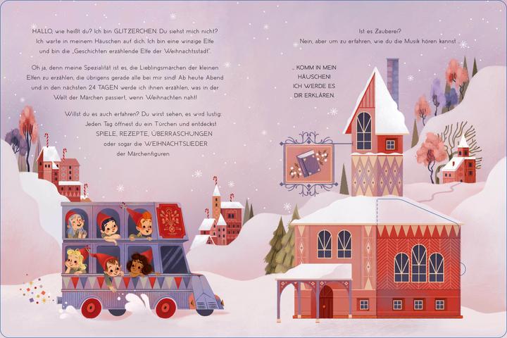 Actual product image The fairytale Advent calendar. A