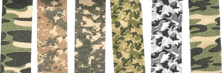Produktbild S E 6Pc Assorted Camouflage Adhesive Free Wraps