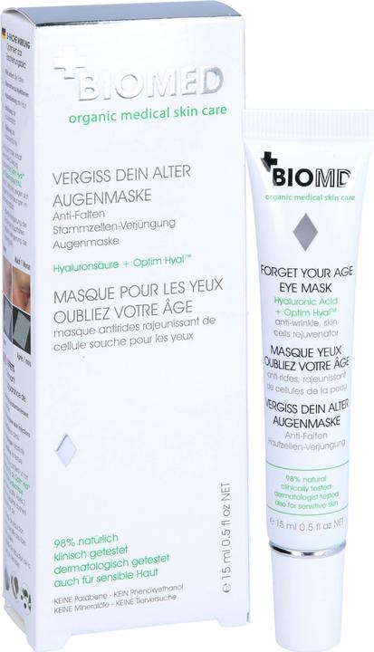 Produktbild Biomed Vergiss Dein Alter Augenmaske Creme (15 ml)