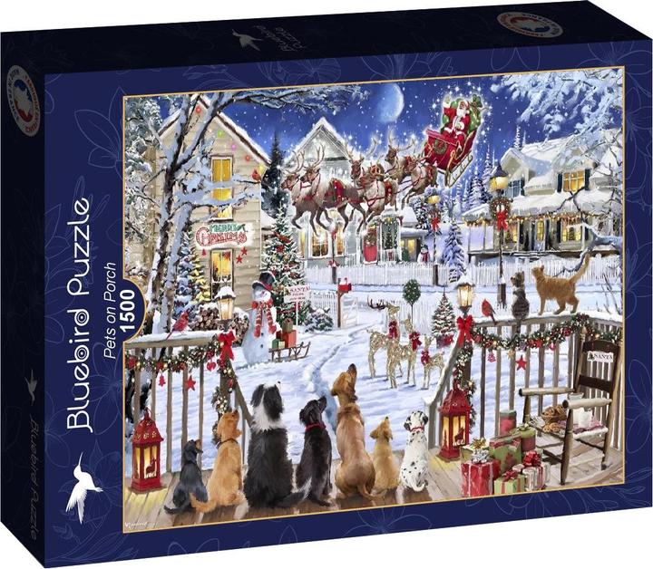 Produktbild Bluebird Pets on Porch (1500 Teile)