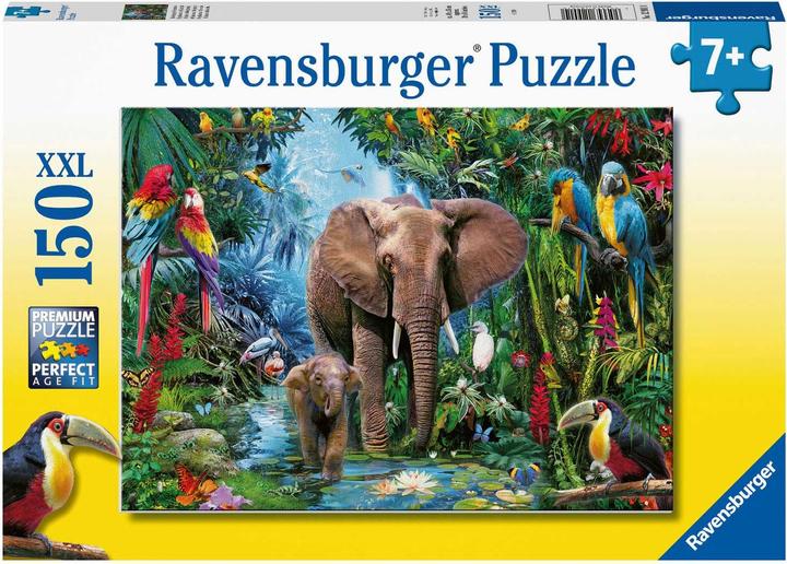 Produktbild Ravensburger Elefanten im Dschungel (150 Teile)