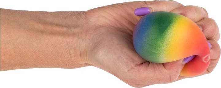 Actual product image Out of the blue Anti Stress Ball Rainbow