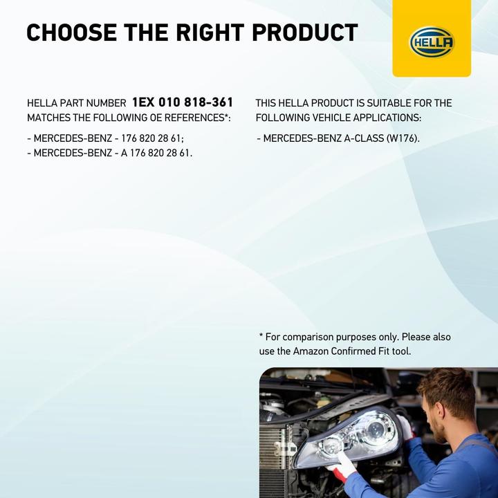 Produktbild Hella Scheinwerfer LED Re. Fuer (D3S, H7)