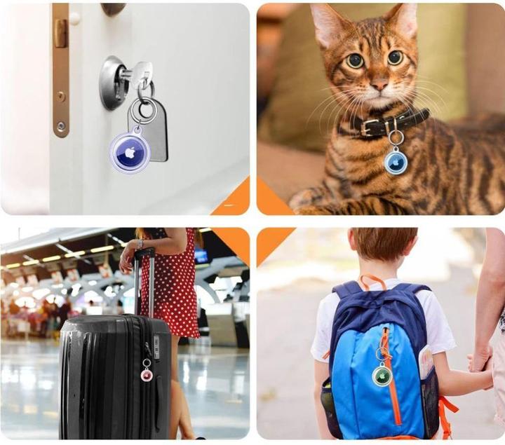 Image du produit Tech-Protect Icon 4-pack Case for Apple AirTag - Transparent