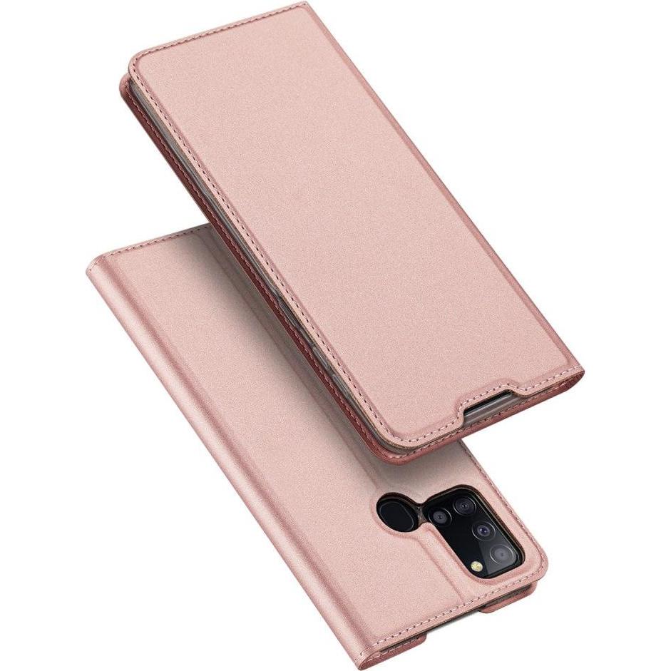 Thumbnail - Dux Ducis Skin Pro Series Bookcover (Samsung Galaxy A21s), Smartphone Hülle, Rosa