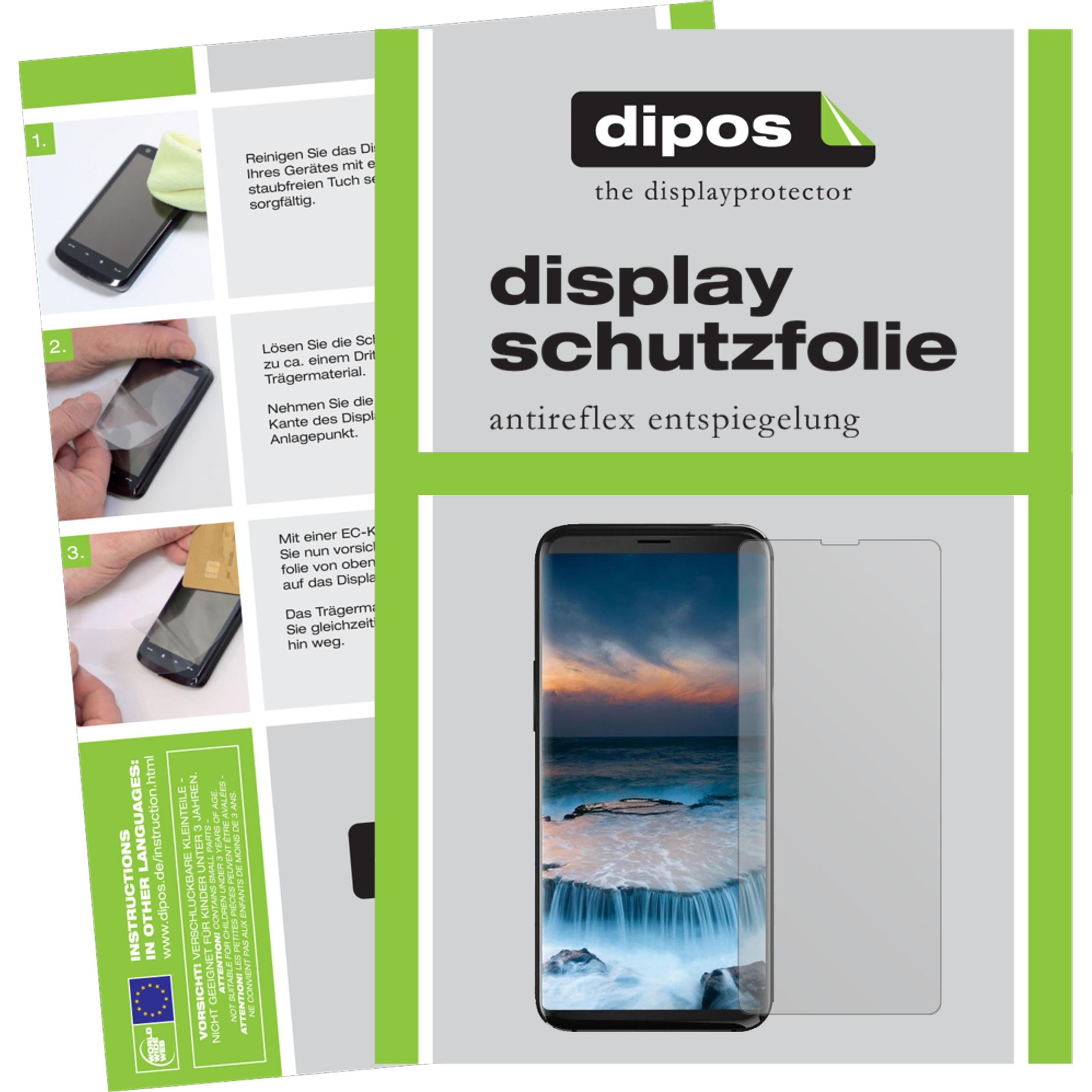Dipos Displayschutzfolie Antireflex (6 Stück, Uhans i8), Smartphone Schutzfolie, Transparent
