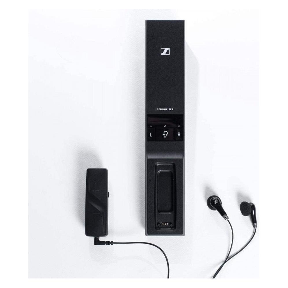 Sennheiser Flex 5000 - In-ear Hoofdtelefoon - Zwart (passieve Ruisonderdrukking, 12 h, Docking, Draadloze), Koptelefoon, Zwart