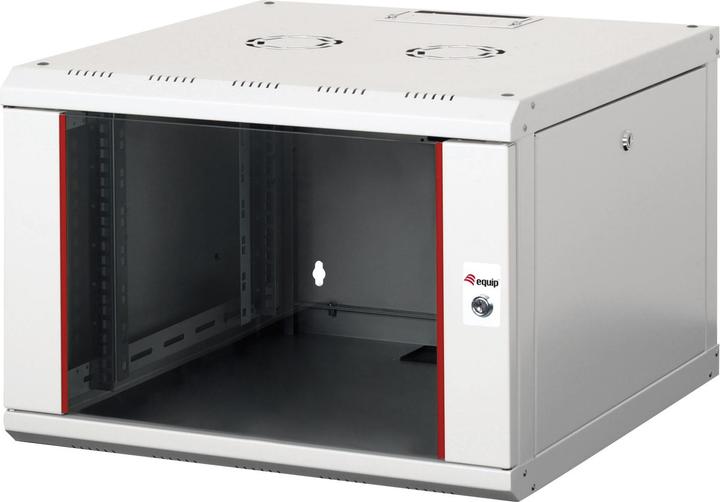 Produktbild equip Netzwerkschrank 19" 07U 600x600mm grau (7 HE, 19 Zoll Rack)