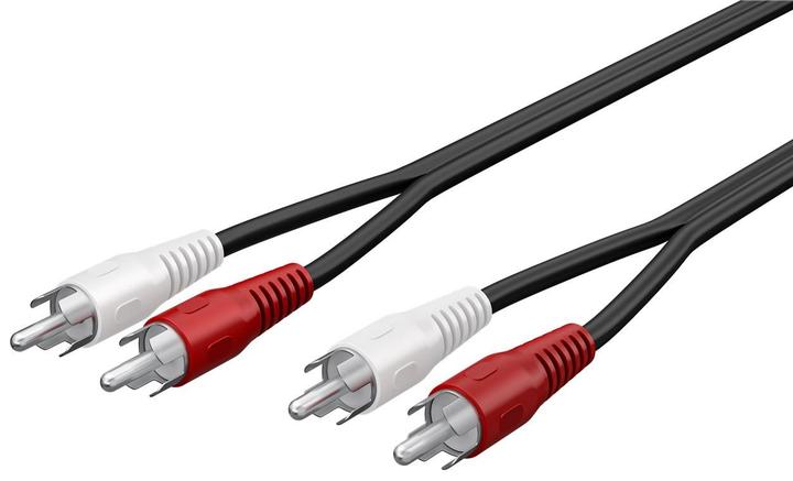 Produktbild Goobay Stereo Verbindungskabel 2x Cinch (2.50 m)