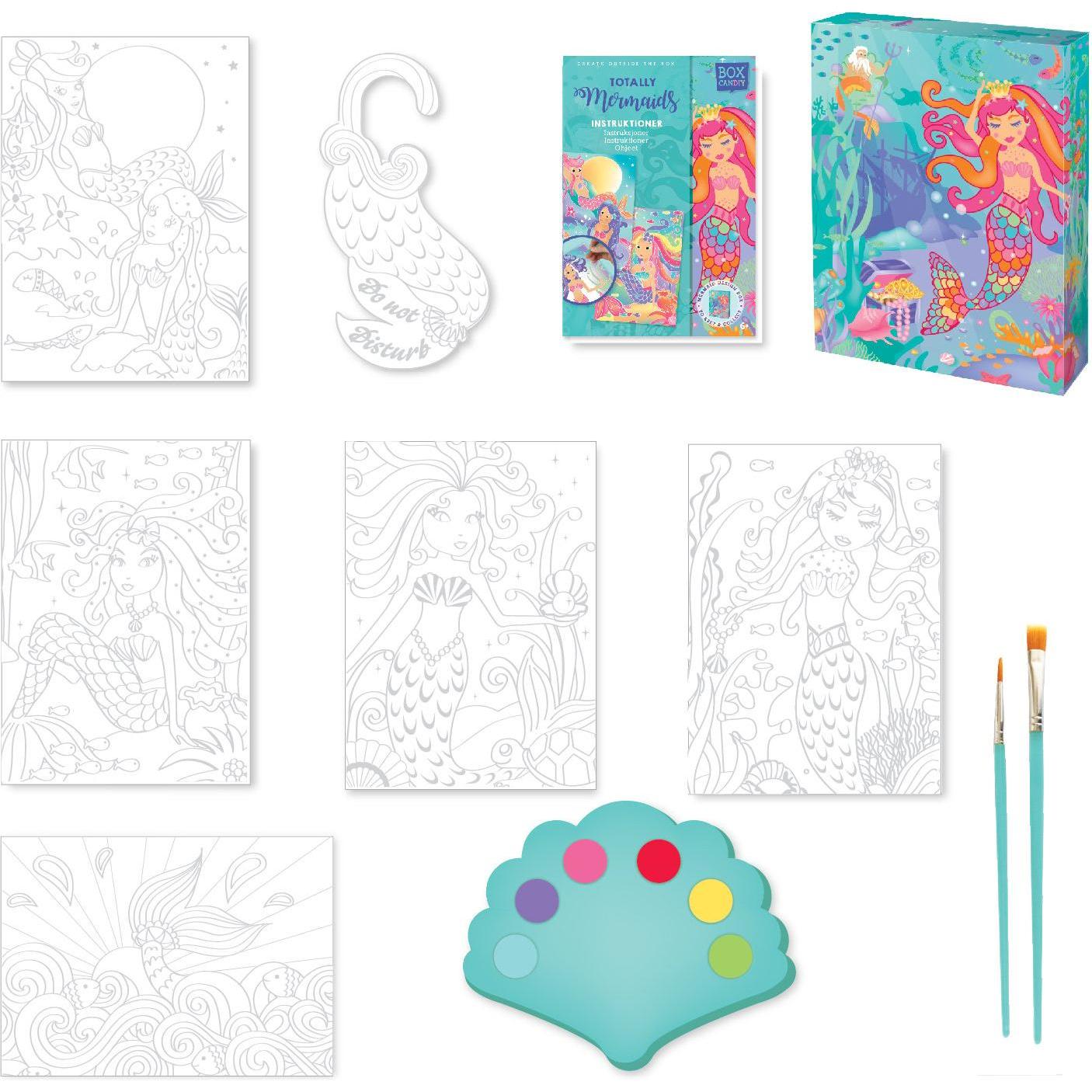 Box Candiy Watercolor Art - Totally Mermaids - (BC-1919)