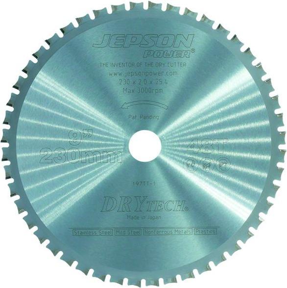 Actual product image Jepson Carbide circular saw blade Drytec® ø 230×25.4 mm