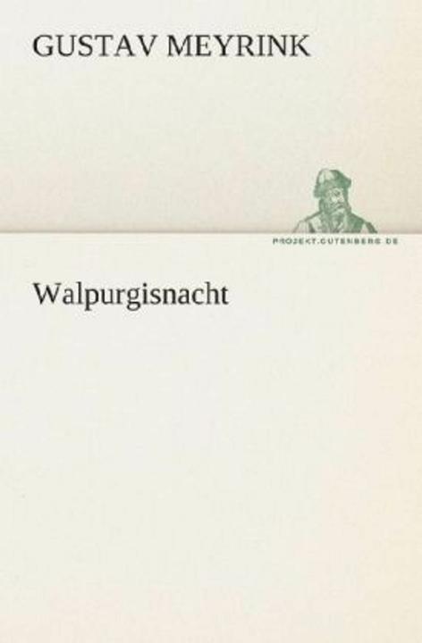 Produktbild Walpurgisnacht (Deutsch, Gustav Meyrink, 2012)