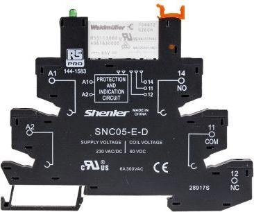 Produktbild RS PRO Interface Relay Module Screw 230Vac