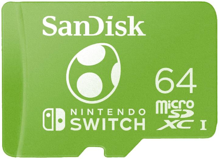 Productafbeelding SANDISK Nintendo Switch Card (64 GB, microSDXC, U3, UHS-I)
