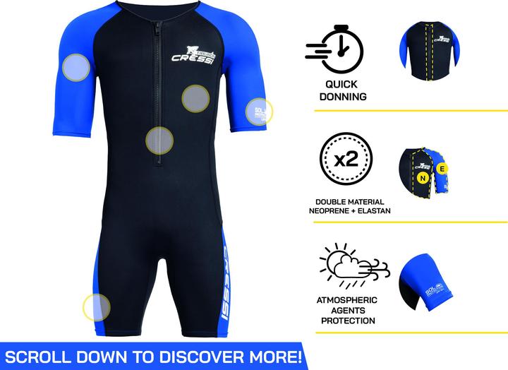 Productafbeelding Cressi Tiburon (2 mm, S)