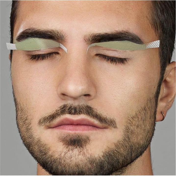 Actual product image Andmetics - Brow Wax Strips Men