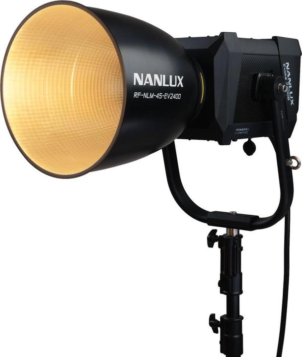 Actual product image Nanlux Evoke 2400 Bi-Colour Spot Light w/ 45 Degrees Reflector (NX-EVOKE24B) (Studio light)