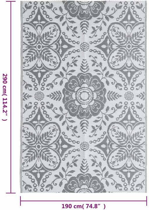 Produktbild vidaXL Outdoor-Teppich